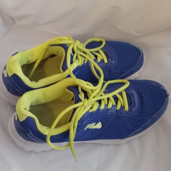 Fila light blue running shoes for women size 8.5 - Picture 6 of 7